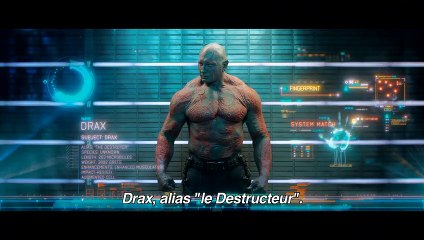 "Les Gardiens de la Galaxie" : Drax se dévoile