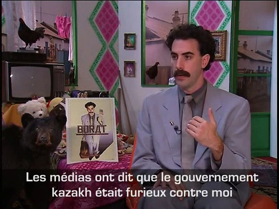 Sacha Baron Cohen Interview 2: Borat, leçons culturelles sur l'Amérique au profit glorieuse nation Kazakhstan