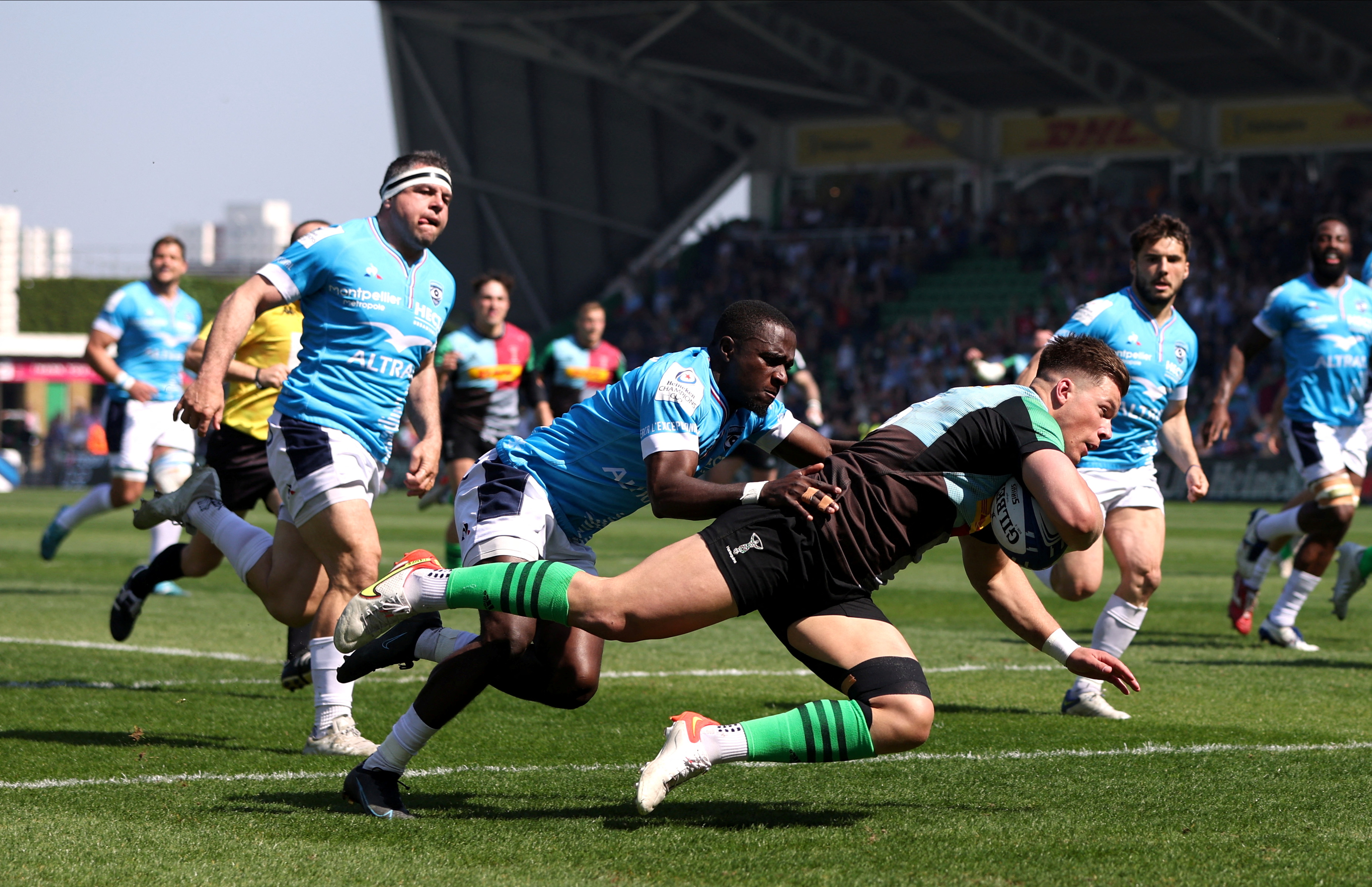 Champions Cup : Montpellier passe par un trou de souris