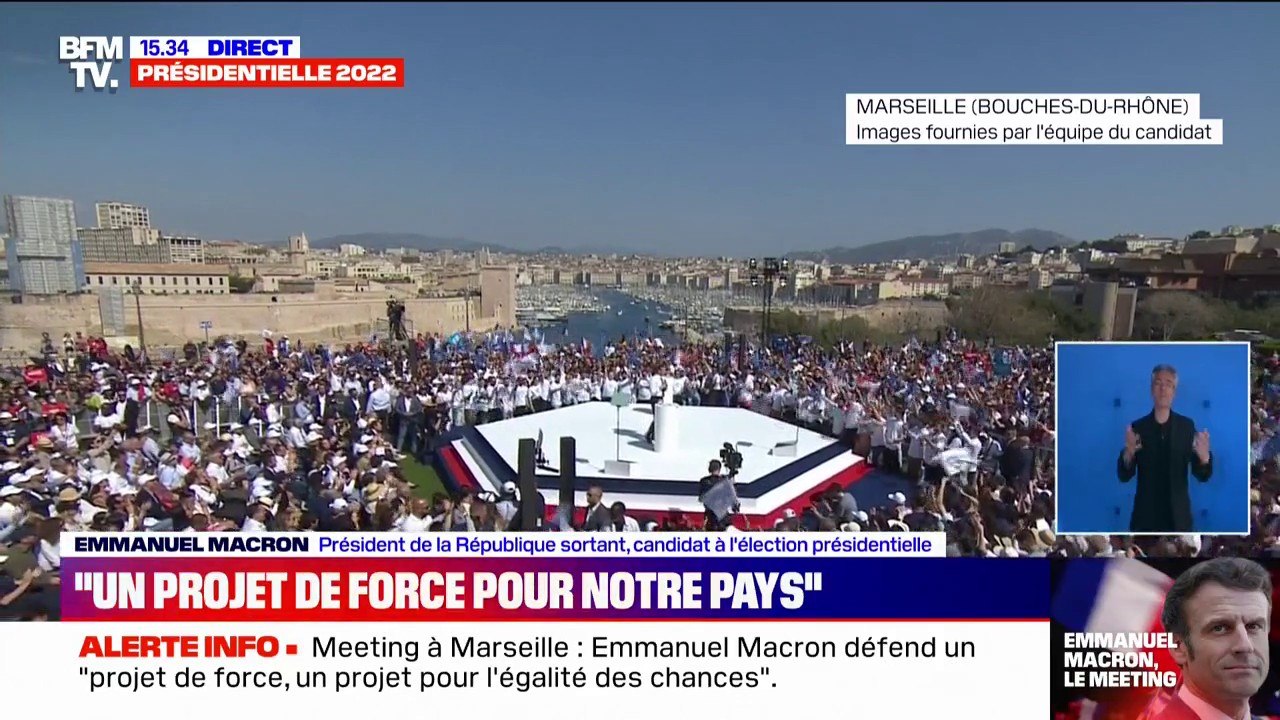 Emmanuel Macron à Marseille: face aux divisions, aux extrêmes, à l'abstention, "nous ne pouvons pas crier victoire"
