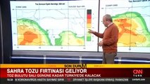 Sahra tozu fırtınası geliyor