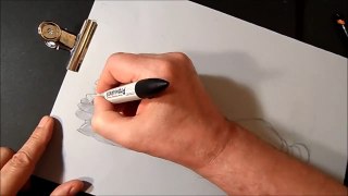 3D BUST OF VENUS - How to Draw Venus Statue Illusion - Trick Art on paper