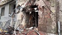 القصف الروسي يخلف دمارا كبيرا في وسط مدينة خاركيف