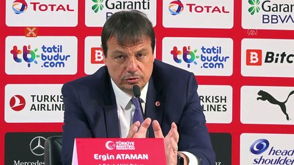 Ergin Ataman: "Hedefimiz şampiyonluklardır!"