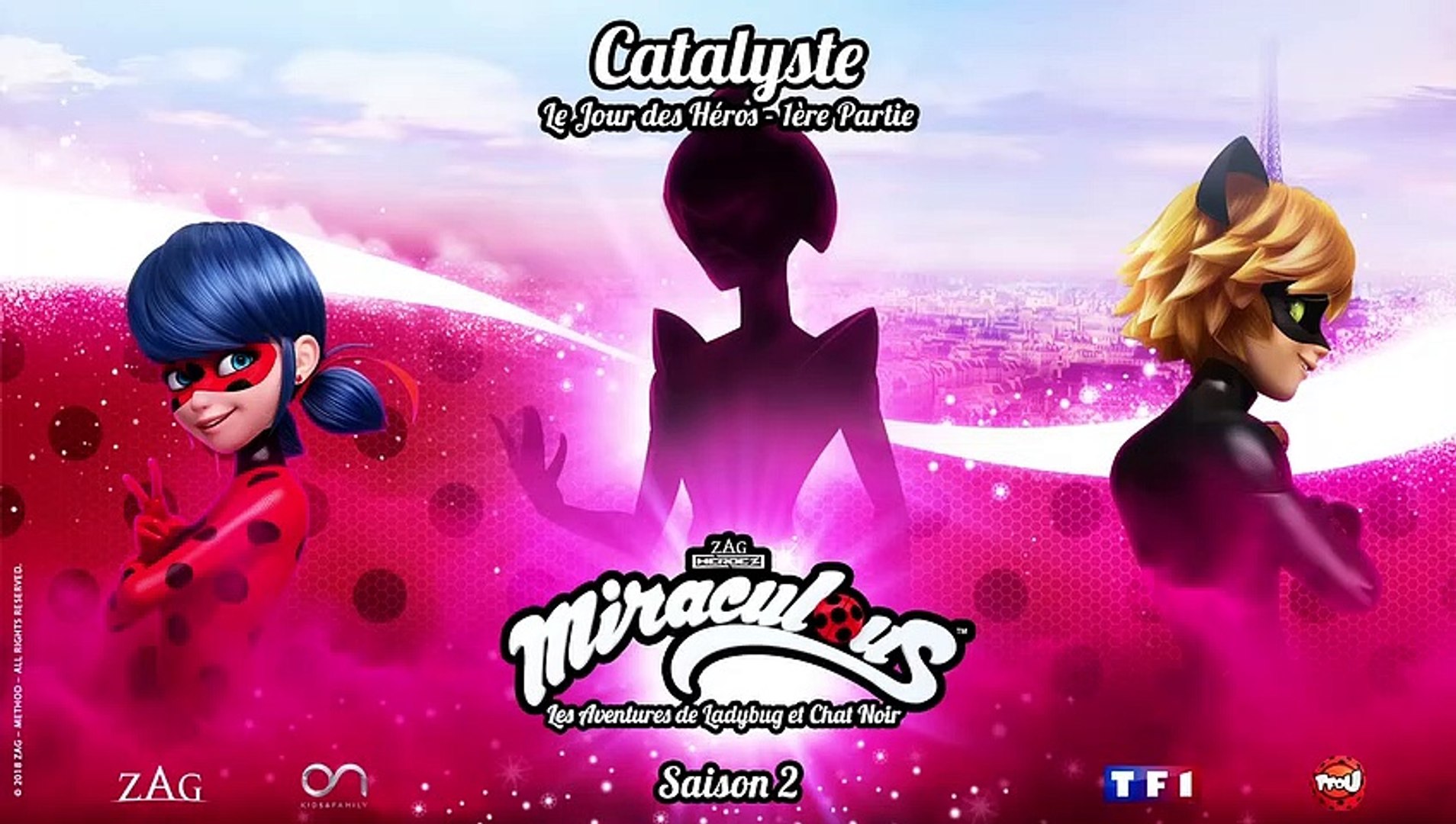 Miraculous, les aventures de Ladybug et Chat Noir - saison 2 - épisode 25  Bande-annonce VF - Vidéo Dailymotion