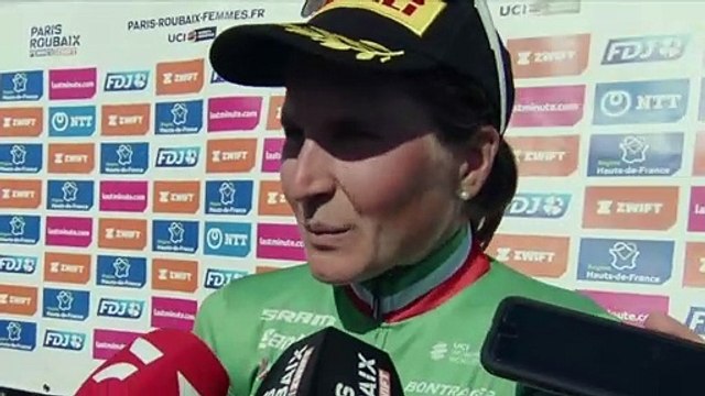 Paris-Roubaix Femmes 2022 - Elisa Longo-Borghini : It's not just my victory but that of my entire Trek-Segafredo team