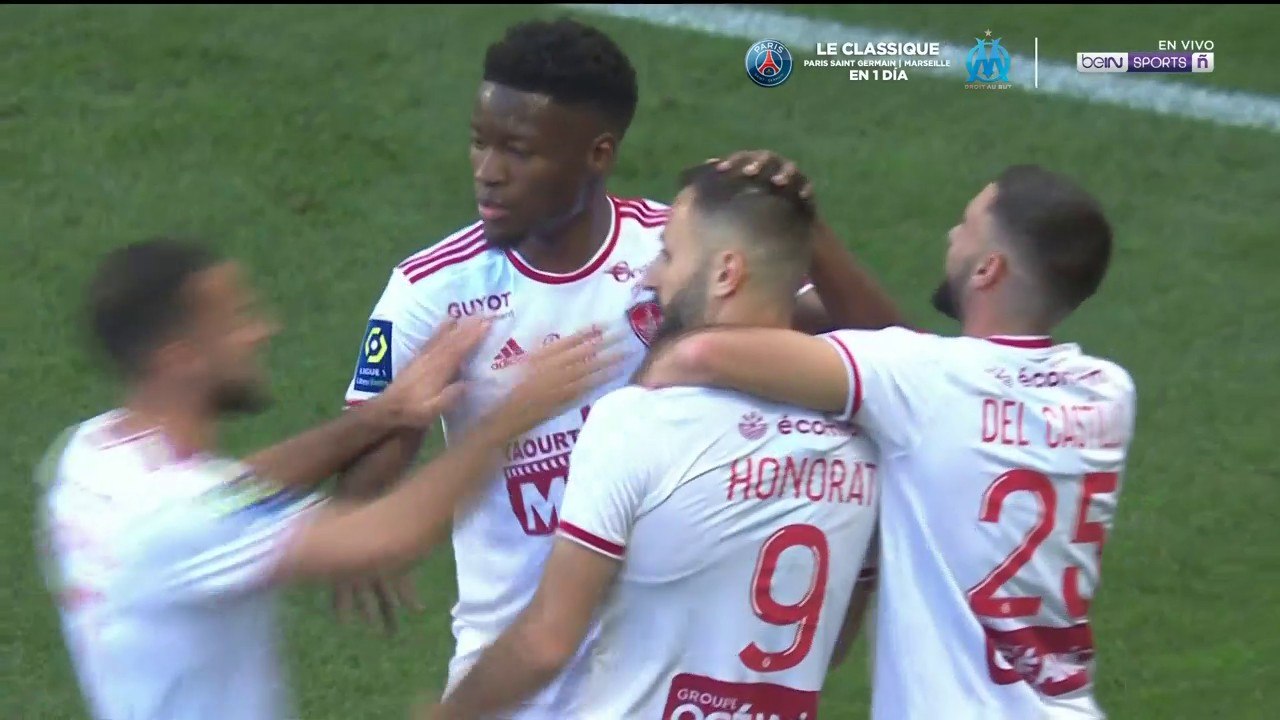 Gol de Honorat para Brest ante Saint Etienne video Dailymotion
