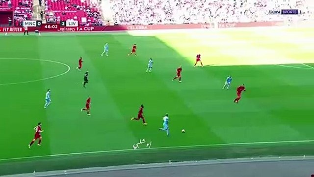 هدف مانشستر سيتي الأول في مرمى ليفربول