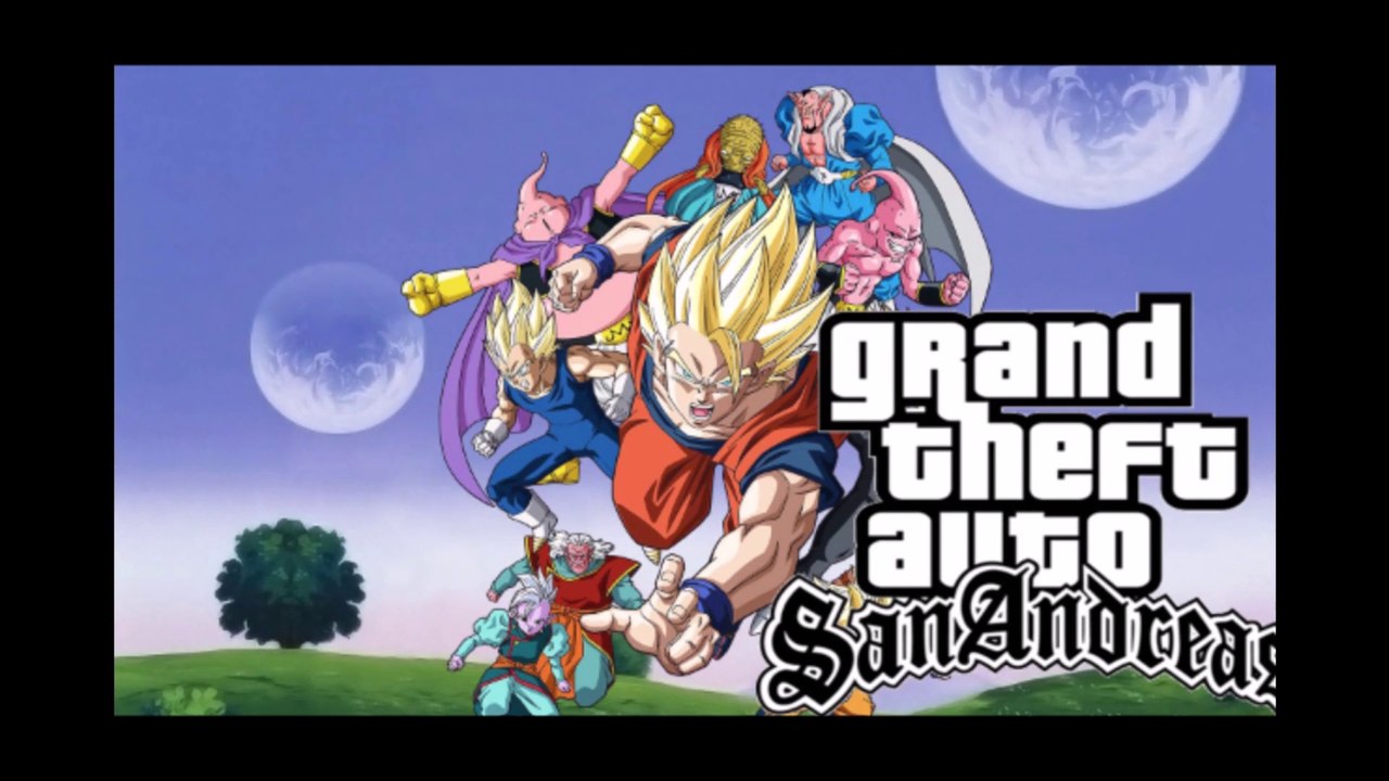 TRAILER DRAGON BALL IN GTA SAN ANDREAS