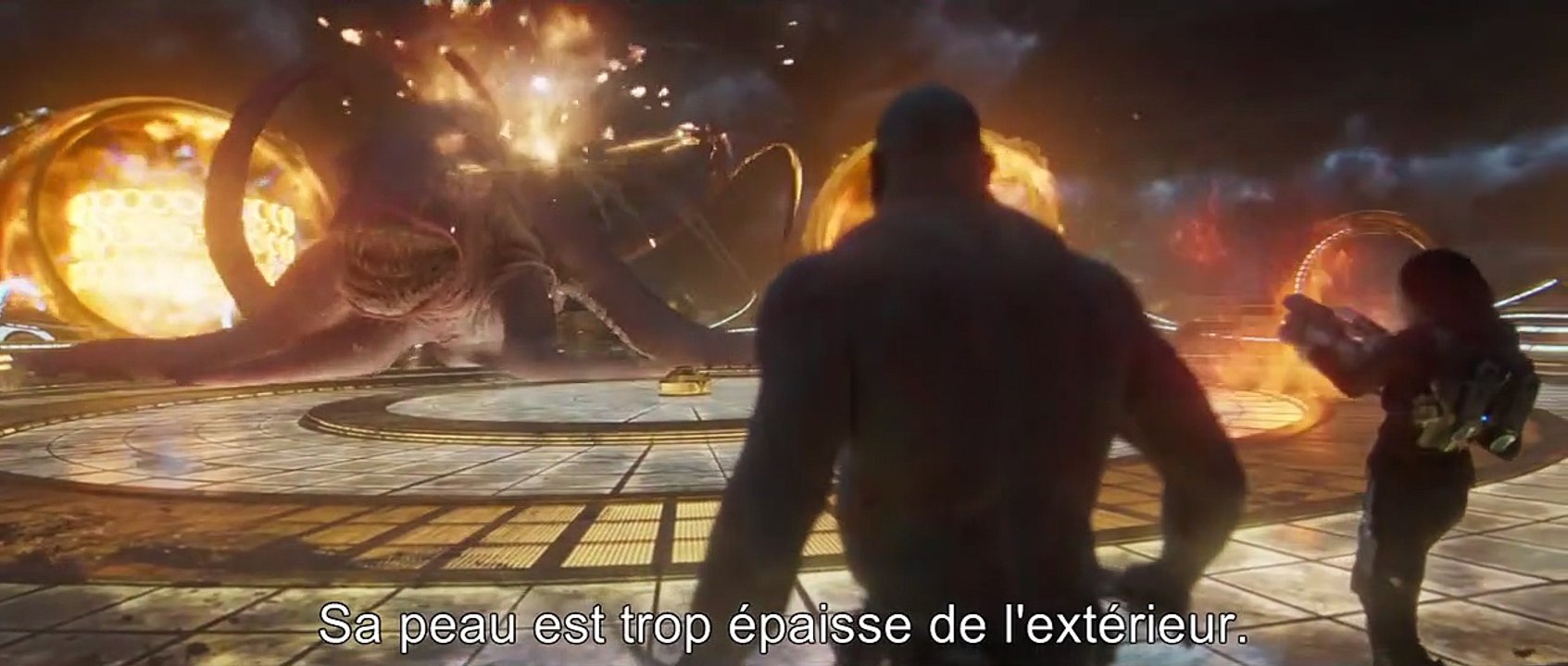 Les Gardiens de la Galaxie 2 EXTRAIT VO "Il faut que j'aille le découper de l'intérieur"