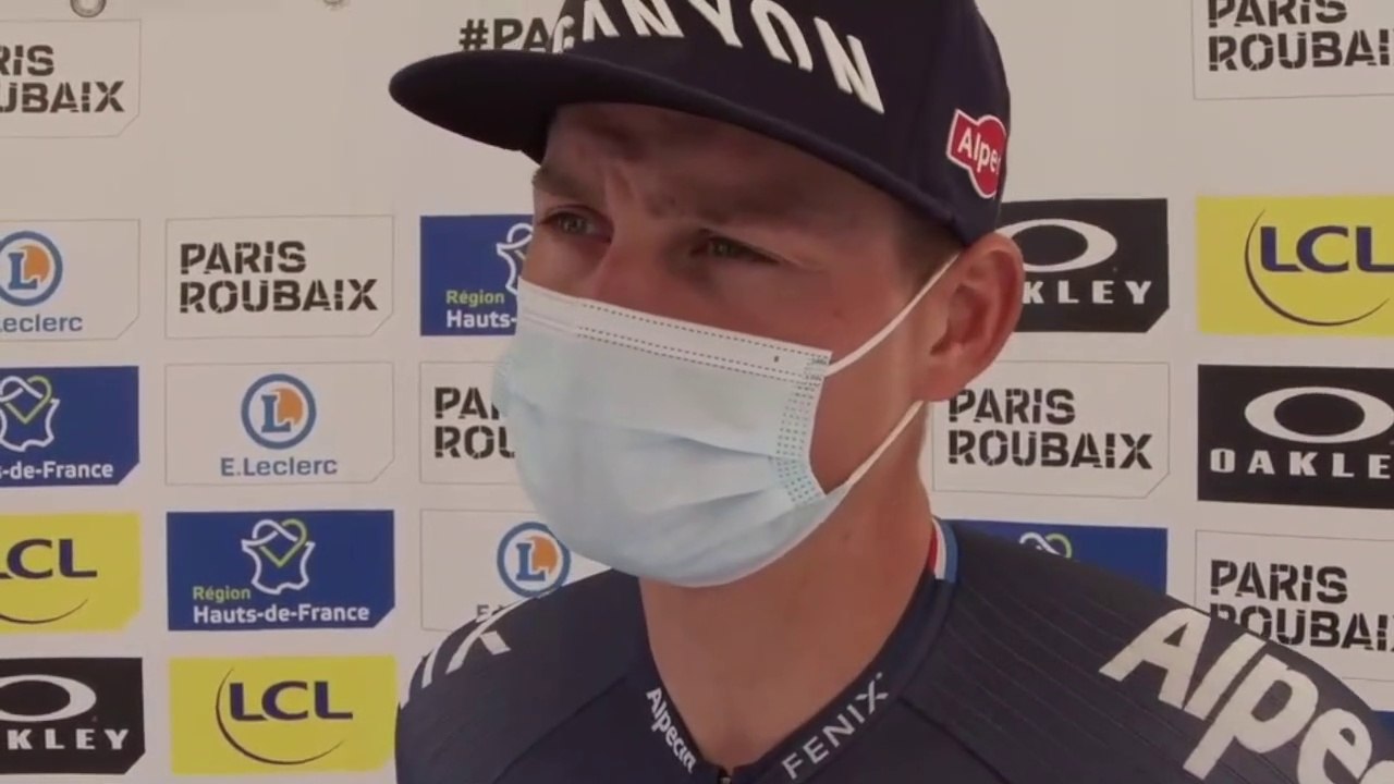 Paris-Roubaix 2022 - Mathieu Van der Poel : "C'est une belle course, ça va être dur mais on va essayer de gagner"