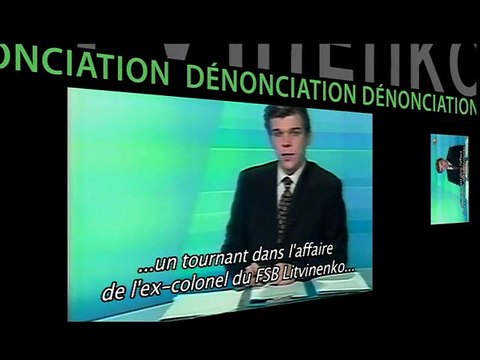 Litvinenko : empoisonnement d'un ex agent du KGB Bande-annonce VO
