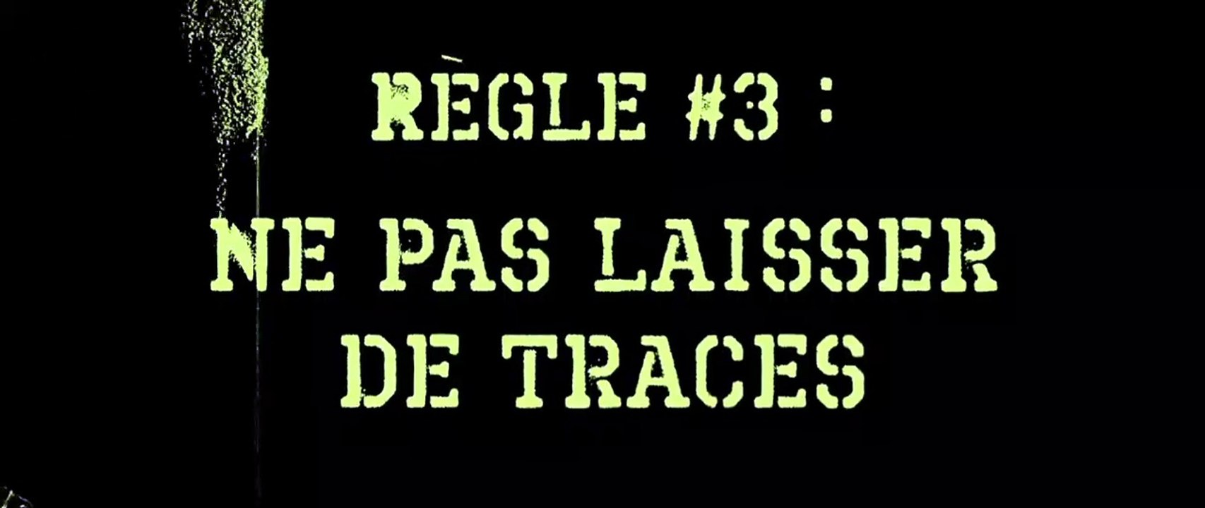 Green Room Teaser VO "Ne pas laisser de traces"