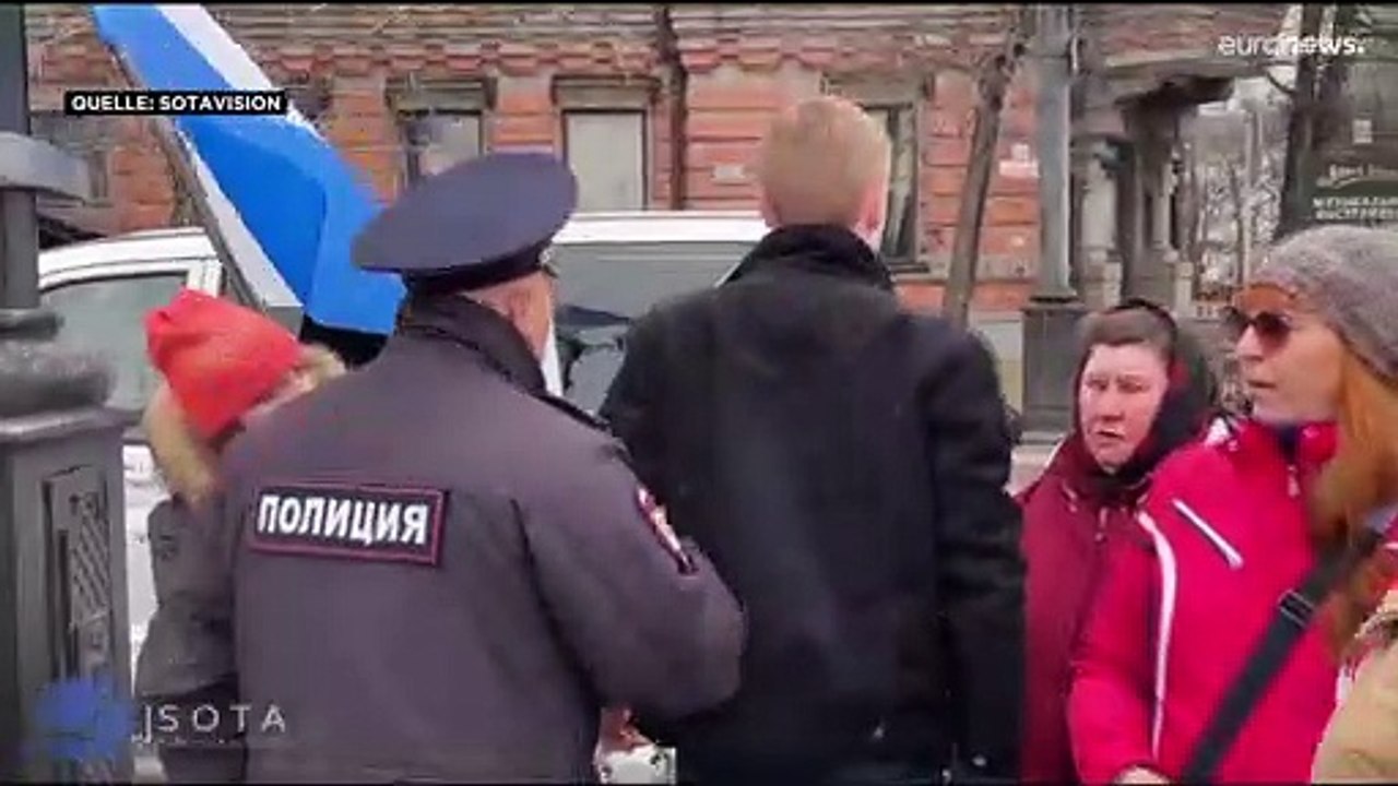 Proteste gegen Vergewaltigungen ukrainischer Frauen