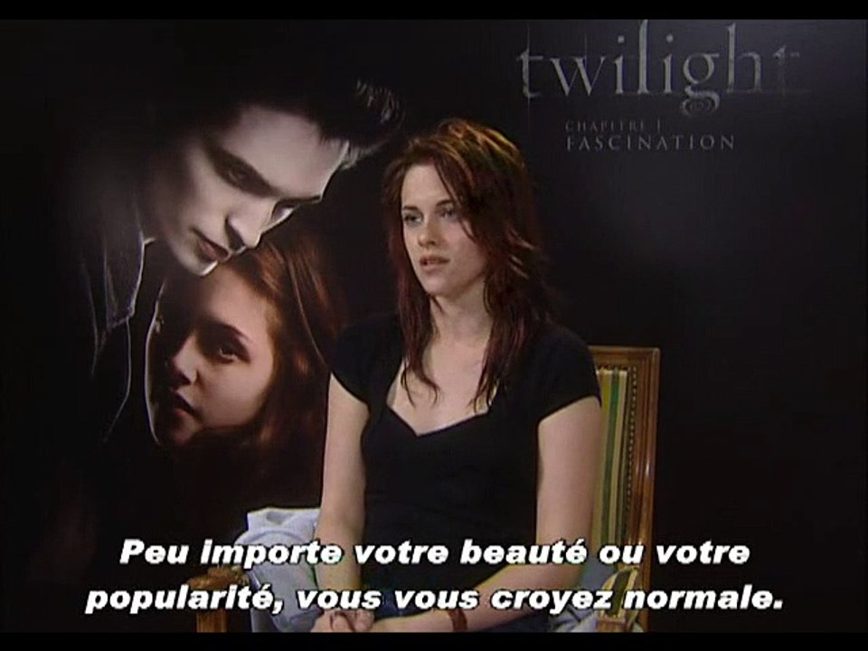 Robert Pattinson, Kristen Stewart Interview 8: Twilight - Chapitre 1 : fascination