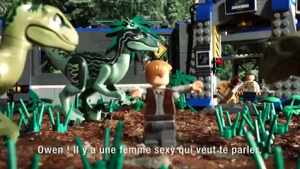 Jurassic World version Lego