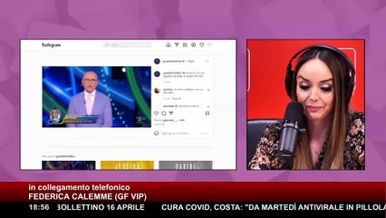 Non Succederà più - 16 Aprile 2022 - Federica Calemme (GFVIP)