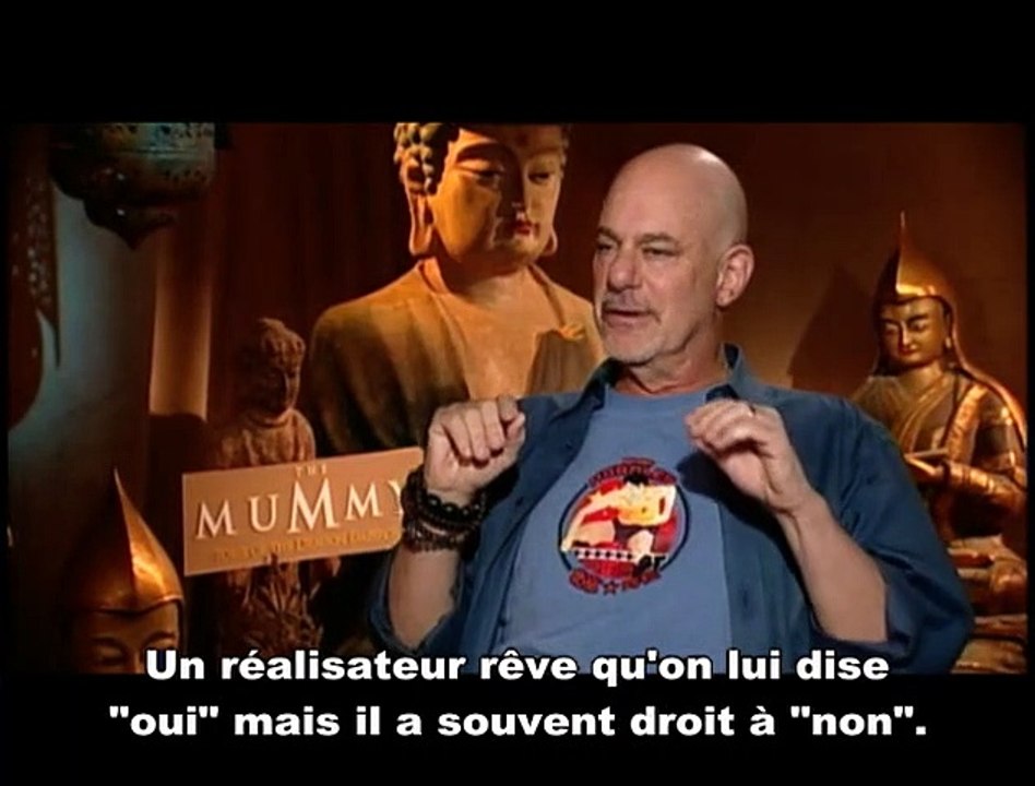 Maria Bello, Rob Cohen Interview : La Momie : la Tombe de l'Empereur Dragon