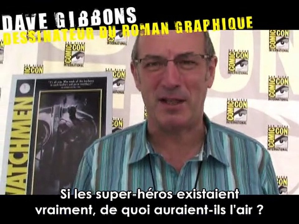 Malin Åkerman, Jeffrey Dean Morgan, Dave Gibbons, Matthew Goode, Carla Gugino Interview : Watchmen - Les Gardiens