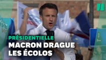 Présidentielle 2022: À Marseille, Emmanuel Macron tente de convaincre la France écolo
