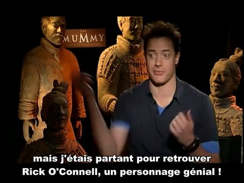 Brendan Fraser Interview 2: La Momie : la Tombe de l'Empereur Dragon
