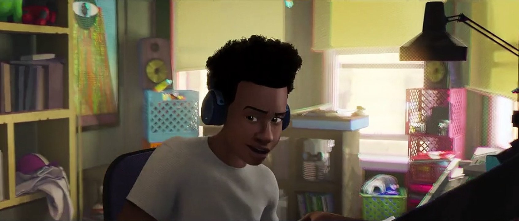 Spider-Man : New Generation EXTRAIT VO "Faut que j'y aille"