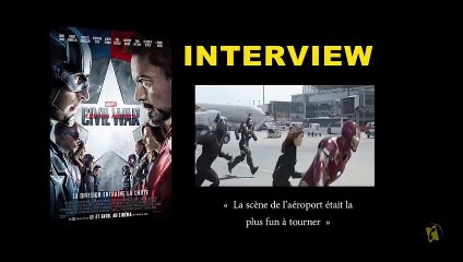 Civil War : "La scène de l&#039;aéroport était la plus fun à tourner"