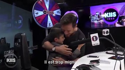 Hugh Jackman fait une surprise à un petit fan