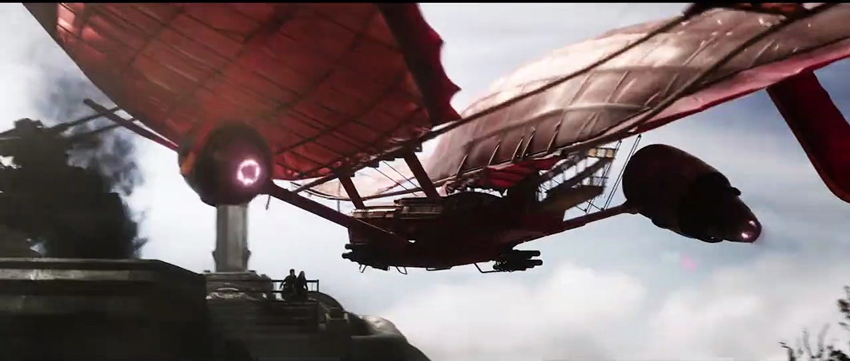 Mortal Engines EXTRAIT VO "Le sauvetage de Tom"