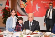 Son dakika haber... MHP Genel Başkanı Bahçeli, şehit aileleriyle iftarda buluştu