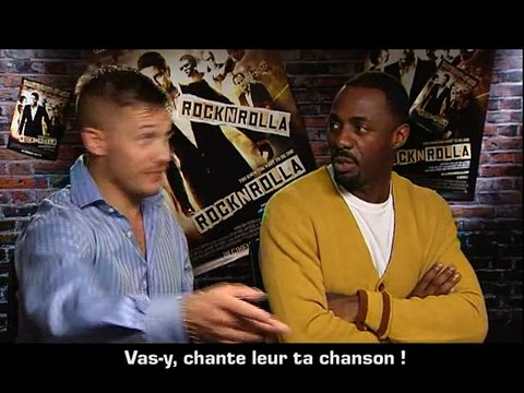 Gerard Butler, Idris Elba, Tom Hardy, Toby Kebbell, Thandiwe Newton Interview 2: RockNRolla
