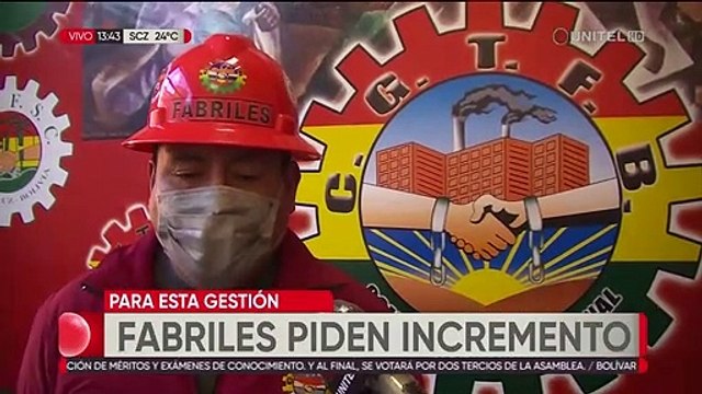 COB espera contrapropuesta del Gobierno sobre el incremento salarial