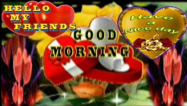 Hello my friends - good morning _ have a nice day