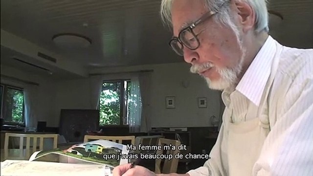 Never-Ending Man : Hayao Miyazaki EXTRAIT VOST La Vie m'a fait beaucoup de cadeaux