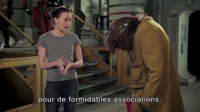 Daisy Ridley vous remercie depuis le tournage de Star Wars 8 !