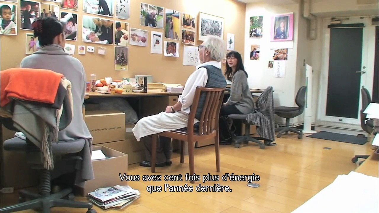 Never-Ending Man : Hayao Miyazaki EXTRAIT VOST "Je n'ai pas la forme"