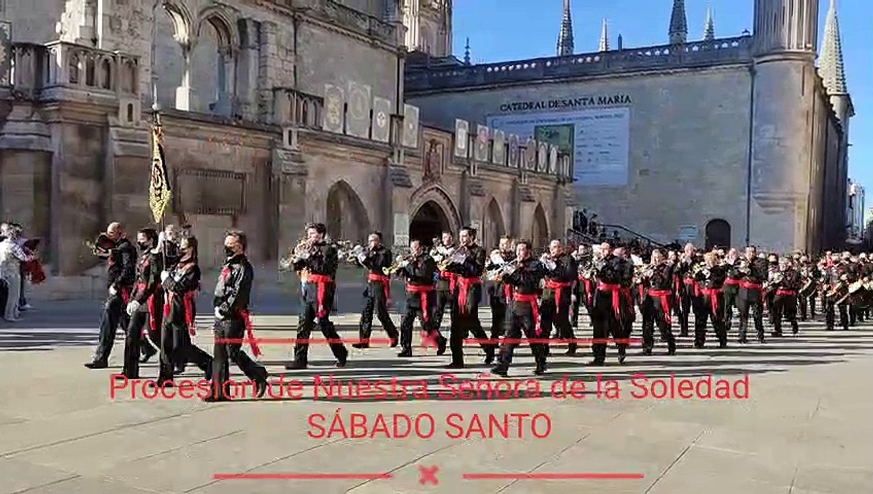 Procesión de Nuestra Señora de la Soledad en Burgos