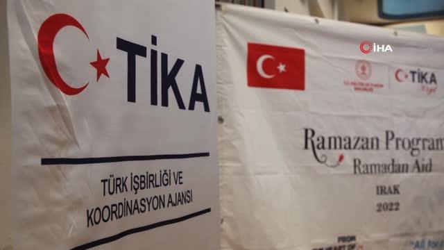 TİKA'dan Irak'ta 600 aileye gıda yardımı