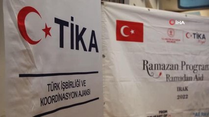 TİKA'dan Irak'ta 600 aileye gıda yardımı