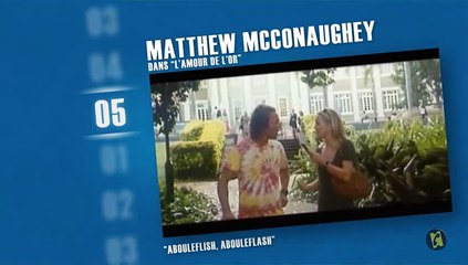 Les acteurs en maillot de bain