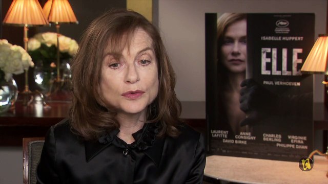 Elle - Isabelle Huppert, Laurent Lafitte, Philippe Djian : On est dans une espèce de réalité tordue