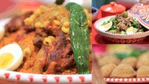 Couscous tunisien à l'agneau, Brik Danouni, Salade verte - Koujientna Haka EP 14