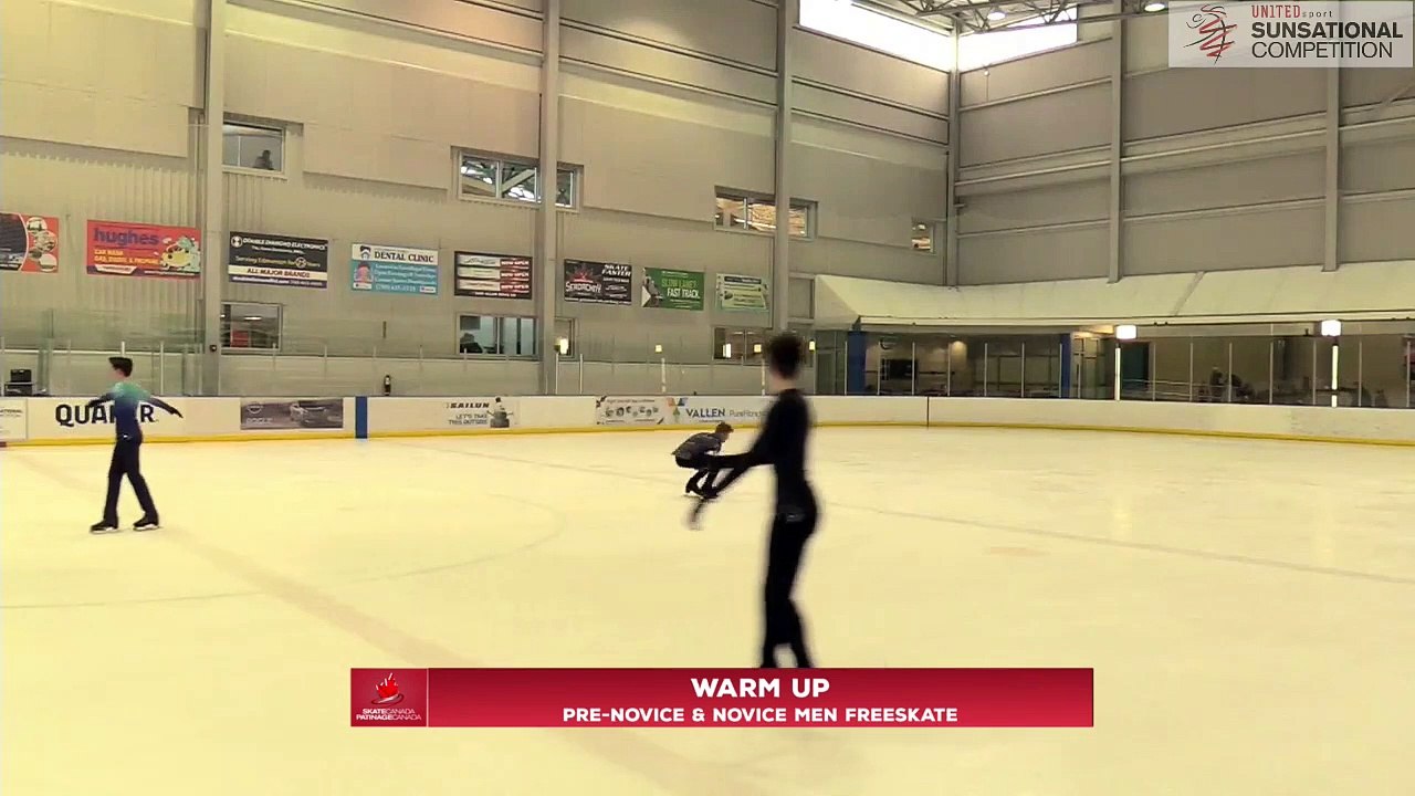 Pre-Novice Men & Novice Men Free Program - 2022 United Sport Sunsational Invitational - Arena A (20)