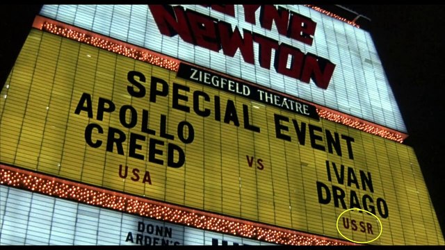 Les gaffes et erreurs de Rocky IV