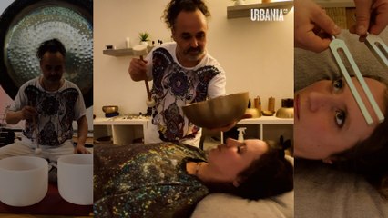 Se soigner avec des gongs | Reportage