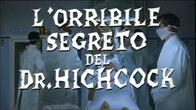 L'Effroyable secret du Docteur Hichcock Bande-annonce VO
