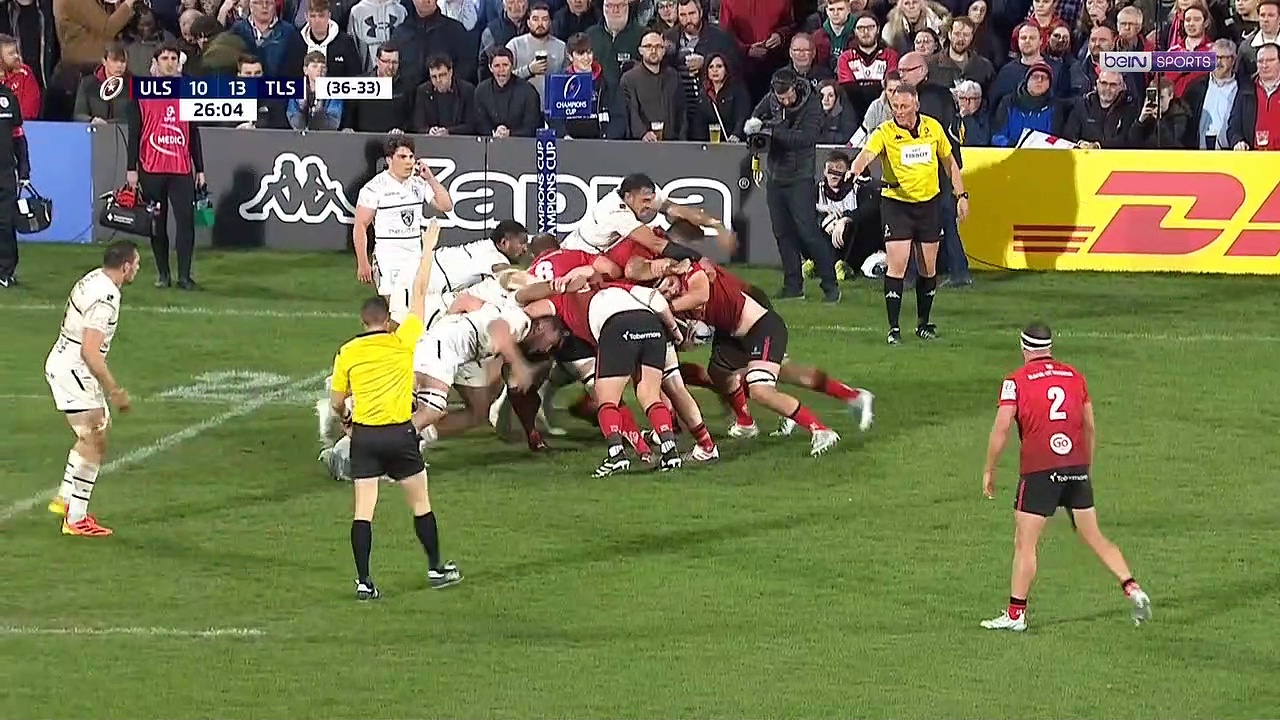 Champions Cup : Toulouse crée l'exploit en Ulster !