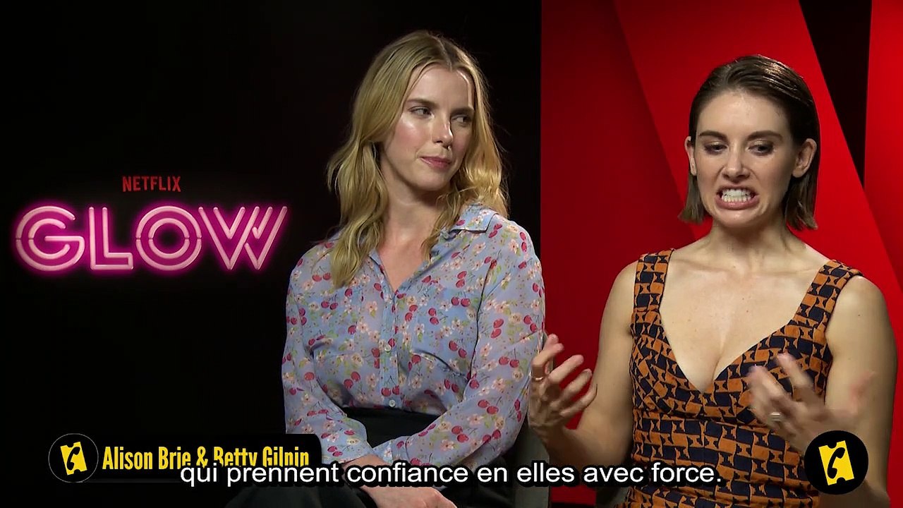 "Des séries comme GLOW font progresser la cause des femmes à la télé"