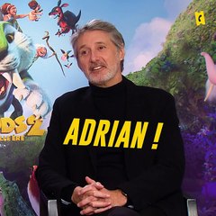 Скачать видео: Les Croods 2 : les souvenirs de cinéma en famille d'Emma et Antoine de Caunes