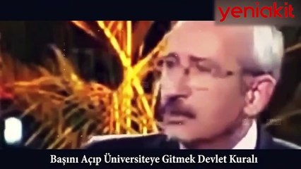 CHP Üye Katılım Töreni'nde akılalmaz başörtüsü açıklaması